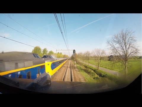 Trein Cabinerit / Amersfoort Schothorst – Schiphol – Hoofddorp Opstel / ICM Intercity / April 2017