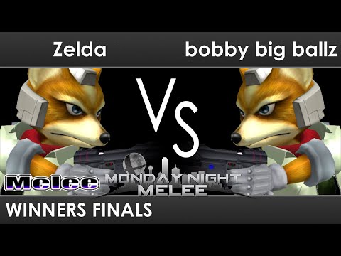 MNM 298 - Zelda (Fox) VS bobby big ballz (Fox, Falco) - Winners Finals - SSBM