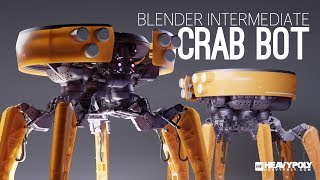 Blender Intermediate: Crab Bot video thumbnail