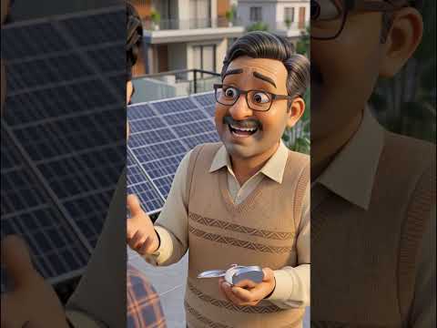 Smart Suresh busting a solar myth: Solar kis direction mein lagwana chahiye? ☀️ South, East ya West?