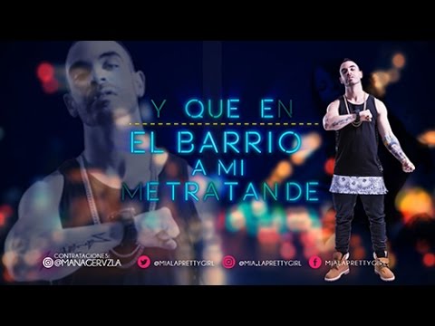 MÍA - Mi Villano Ft  Wolfine - Video Lyric / Motion Graphics video