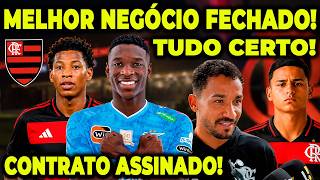 NOTÍCIA PRA LEVANTAR POEIRA NO FLAMENGO! MELHOR NEGÓCIO FECHADO!