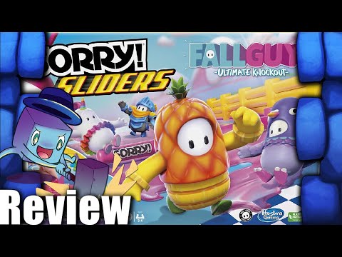 Sorry Sliders: Fall Guy Review - with Tom Vasel