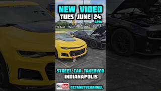 NEW STREET CAR TAKEOVER INDY VIDEO TODAY AT 4PM!!! #carracing #meet #race