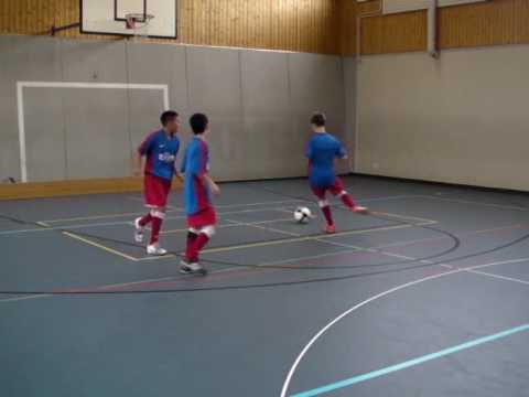 Fussballtraining: Passübung #7 - Passen - Technik