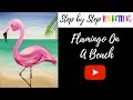 Easy to Paint Flimingos Easy to Paint Flamingos