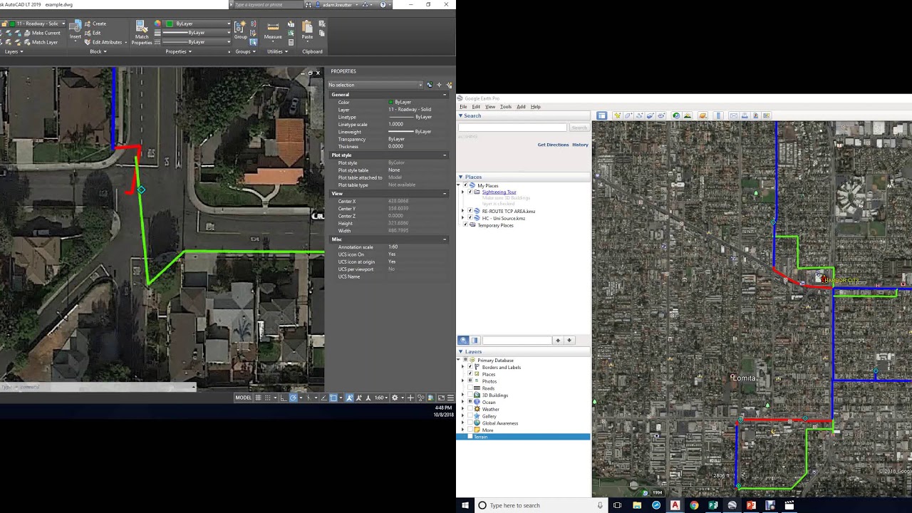 Temporary Traffic Control - Step 1: Base Map Tutorial
