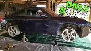 Rebuilding a Salvage Porsche 911 Crazy Cheap using OEM Parts!