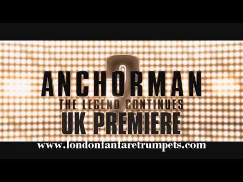 Anchorman 2 Film Premiere London - London Fanfare Trumpets