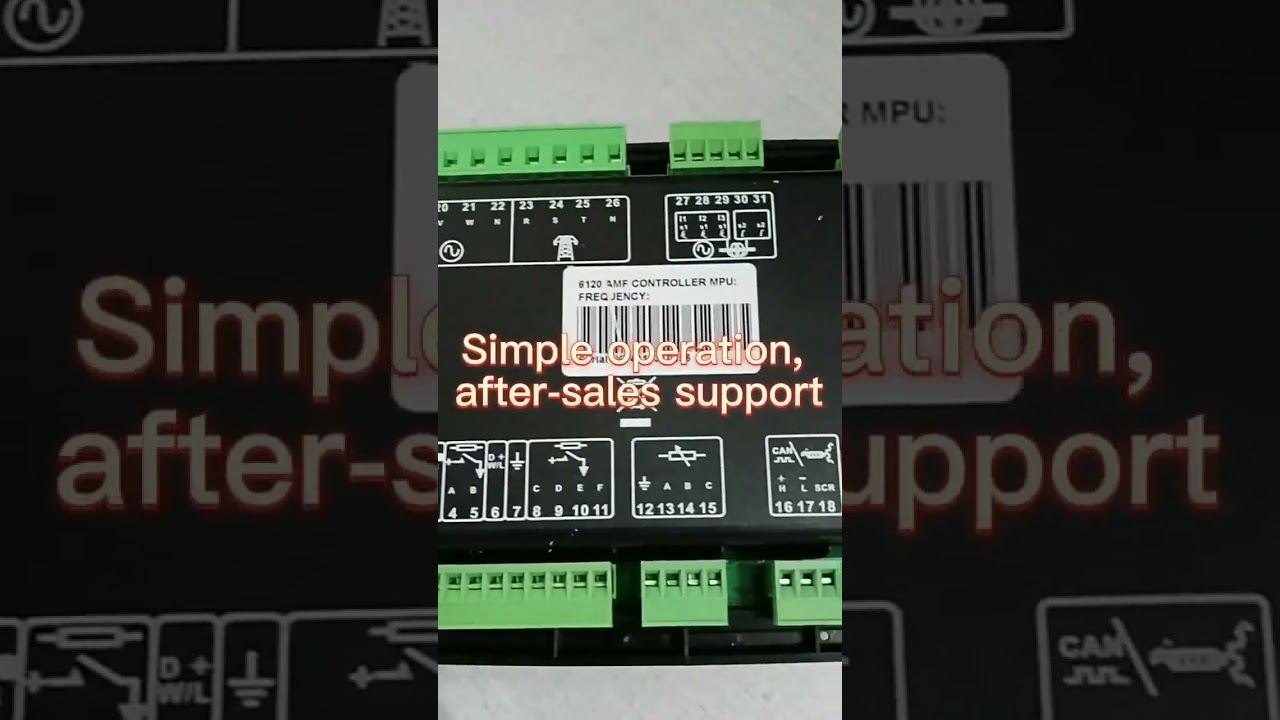 Auto Start Controller DSE 6120/6110.Genset Control ATS Generator Controller Panel Module DSE6120