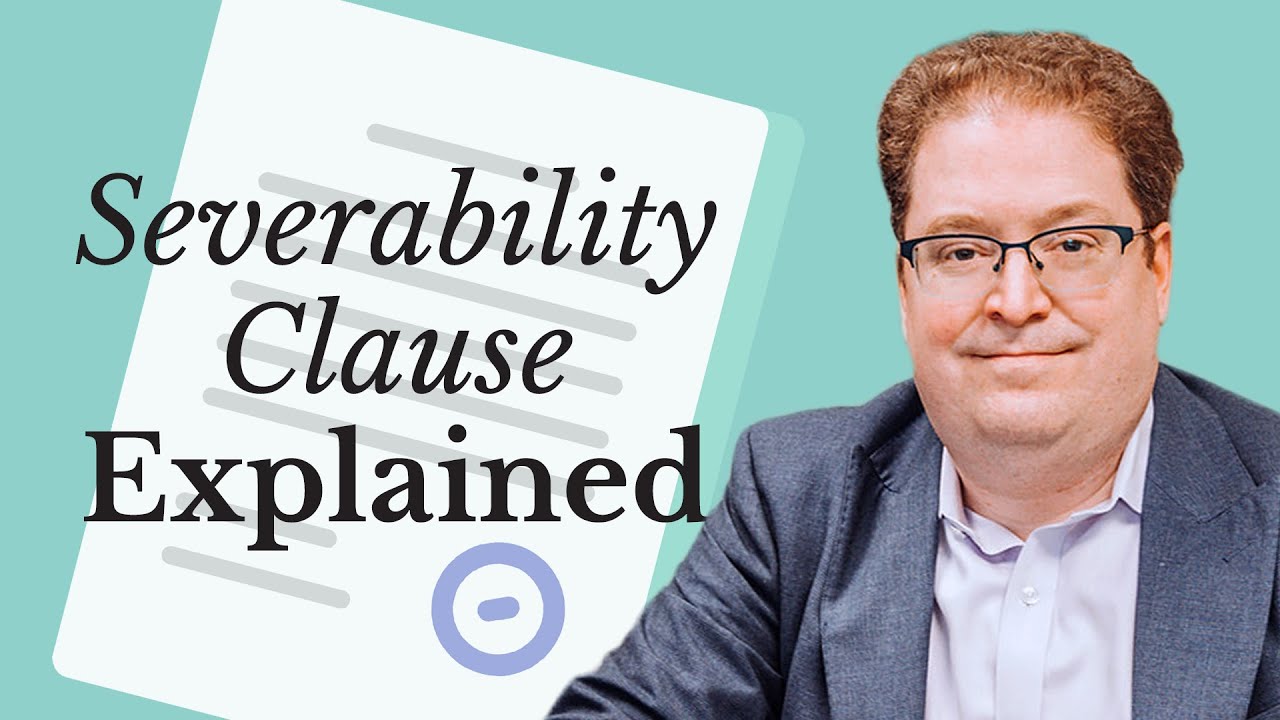 What is a Severability Clause in a Contract? Andrew M. Ayers, P.C.