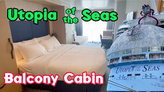 Utopia of the Seas Room 14183 Balcony Cabin Tour | Only $643 (Taxes & Fees Included!)