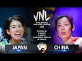 Japan vs China | Women's VNL 2024