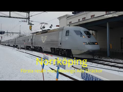 2022-12-11 NORRKÖPING - Första resan med Movingo Alla Sträckor