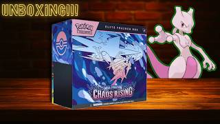 Gané una Elite Trainer Box de Chaos Rising!!!!