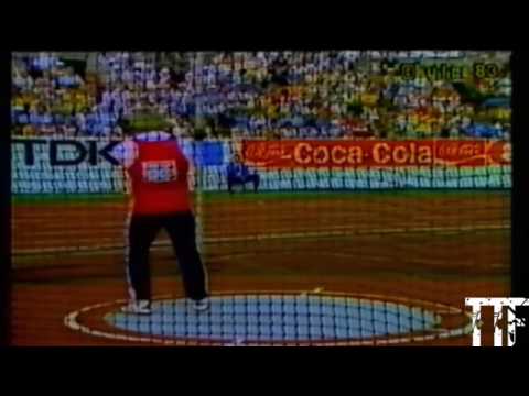 Sergey Litvinov 82.68m World Championships 1983.