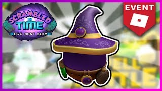 Roblox Event Egg Hunt 2019 Spell Battle Thá»§ Thuáº­t May Tinh Chia - how to get merlin the meggical egg in spell battle roblox egg hunt 2019