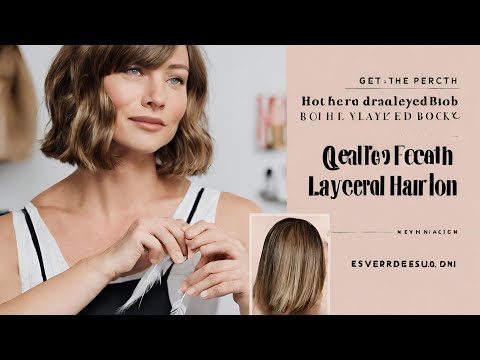 How to Cut a Graduated Feather Layered Bob Haircut: A...