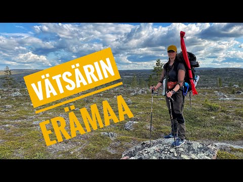 Juhannustunnelmaa Vätsärin erämaassa 2023 - kahden yksinretkeilijän matka