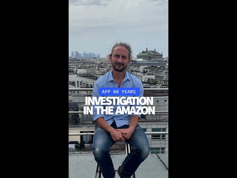 Video Thumbnail: #AFP80Years: Journalist Joshua Howat Berger on investigating deforestation in the Amazon | AFP