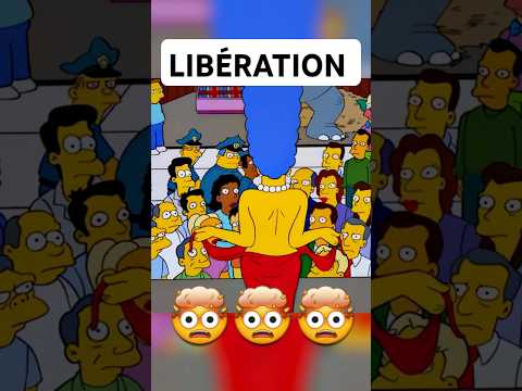 Marge wow que fais tu ? 💀💀💀 #simpsons #dessinanimé #shorts