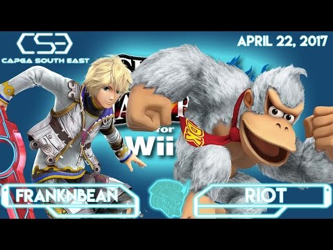 Capga's Smash 4 Tournament April 22, 2017 Franknbean vs Riot