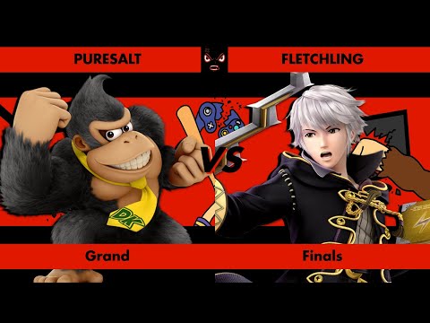 Rage Quit #5 - Grand Finals - Puresalt (Donkey Kong) vs Fletchling (Robin)