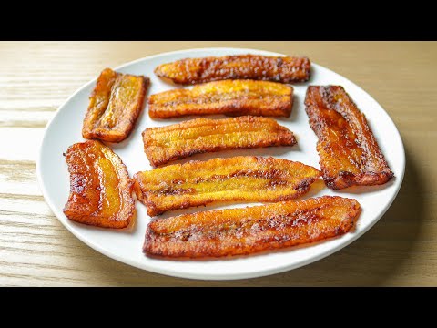 Sweet Carmelized Fried Plantains