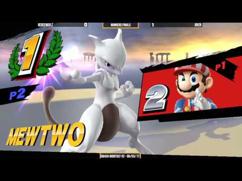S4M2 | Joker (Mewtwo) vs Redeemer Z (Mario) - Winners Finals - Smash 4 Singles