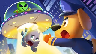 Download lagu Badak Kecil Dicuri oleh Alien | Kepala Polisi Labrador | Kartun Anak | BabyBus Bahasa Indonesia mp3