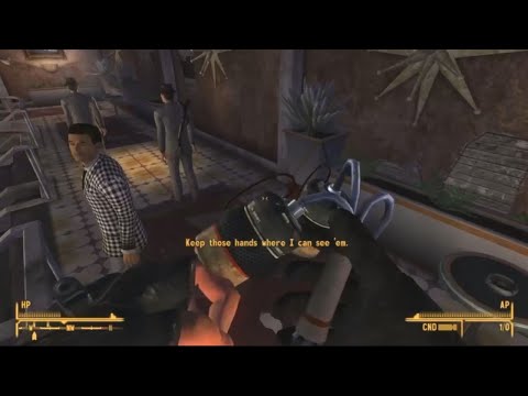 My new favorite way to kill Benny in Fallout New vegas