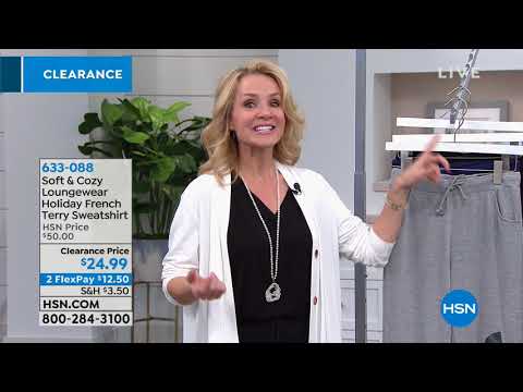 HSN | Soft & Cozy Loungewear Clearance 01.28.2019 - 04 AM