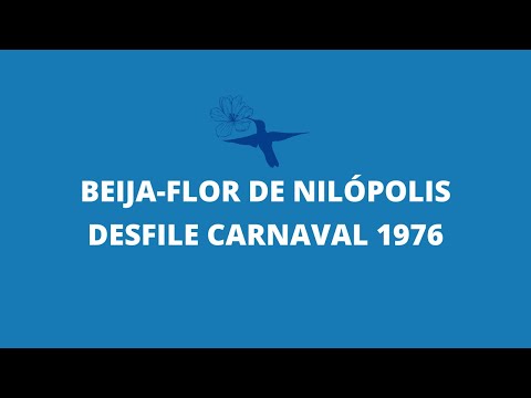Escola de Samba Beija-Flor de Nilópolis - Desfile Carnaval 1976 - Sonhar com rei dá leão