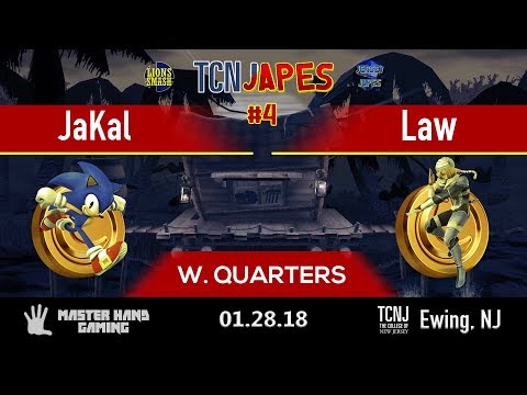 TCNJapes 4 - JaKal (Sonic) vs Law (Sheik) - Winner's Quarters