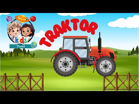 Traktor - piosenki dla dzieci #traktor #piosenkidladzieci 🚜🌾⭐