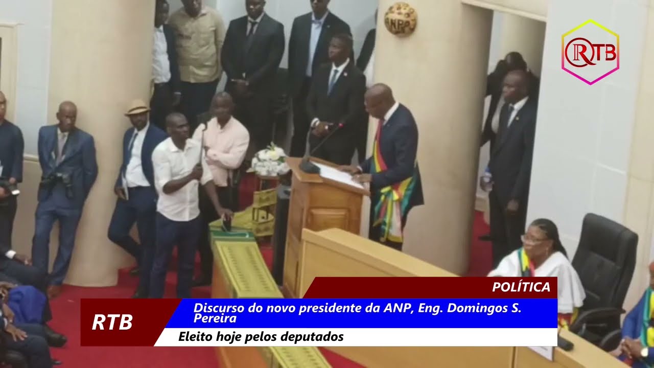 Discurso do novo Presidente da ANP, Eng. Domingo S. Pereira
