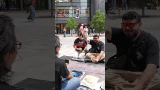 Street Spray Paint Art in Asakusa: Moon & Cat Painting Giveaway! 🌙