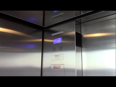 Otis Traction Glass Elevators @ The Dillon Parking Garage in Raleigh, NC