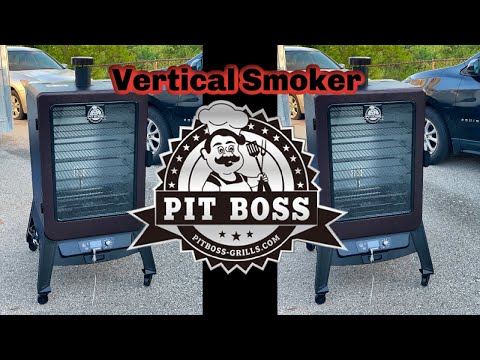 Pit Boss Series 5 Vertical Smoker Unboxing/Assembly!
