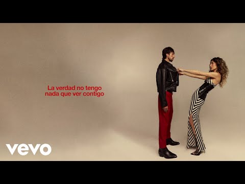 Esteman, Daniela Spalla - Nada que ver (Lyric Video)
