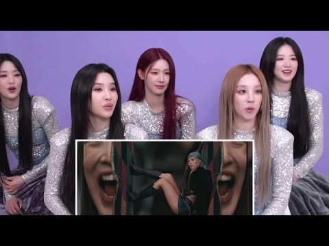 I-DLE Reaction BLACKPINK '(뛰어) JUMP' M/V