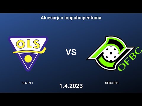 OLS P11 vs. OFBC P11 - aluesarjan loppuhuipentuma 1.4.2023