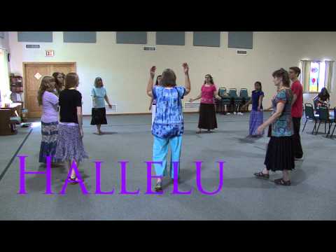 Rejoice in Dance - Teaching video for "Hallelu" dance