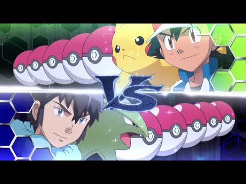 Ash vs Alain  Japanese  Part 1