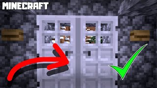 How to Make Two Doors Open at the Same Time! MINECRAFT 1.16.4