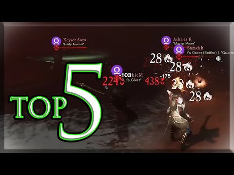 PvP Feels Alive Again 👑 New World Top 5 PvP Fights #3 - PvP Gameplay Montage / Multiple Builds