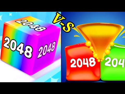 Jelly run 2048 VS Jelly Cubes 2048: Puzzle Gameplay (android, iOS) part 5