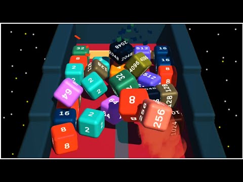 Merge Cube 2048 Puzzle 3D - Gameplay Walkthrough