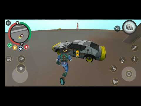 jump all cars from cinema hall building in rope hero vice town