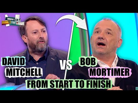 Bob Mortimer sends David Mitchell into MELTDOWN 😭 | Would I Lie To You?